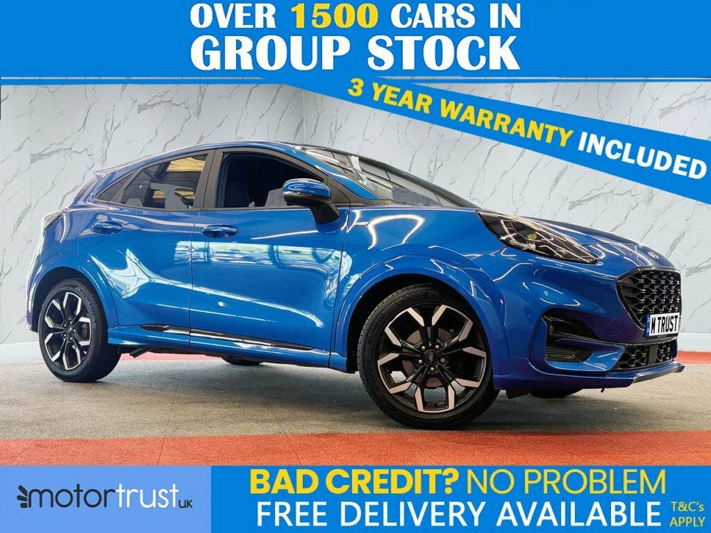 Ford Puma Suv Blue