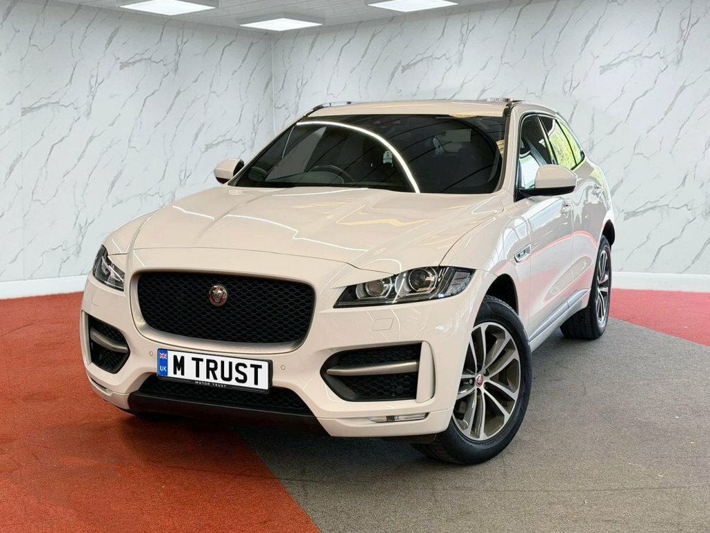 Jaguar F-Pace 2L R-sport NG19PZF White #4