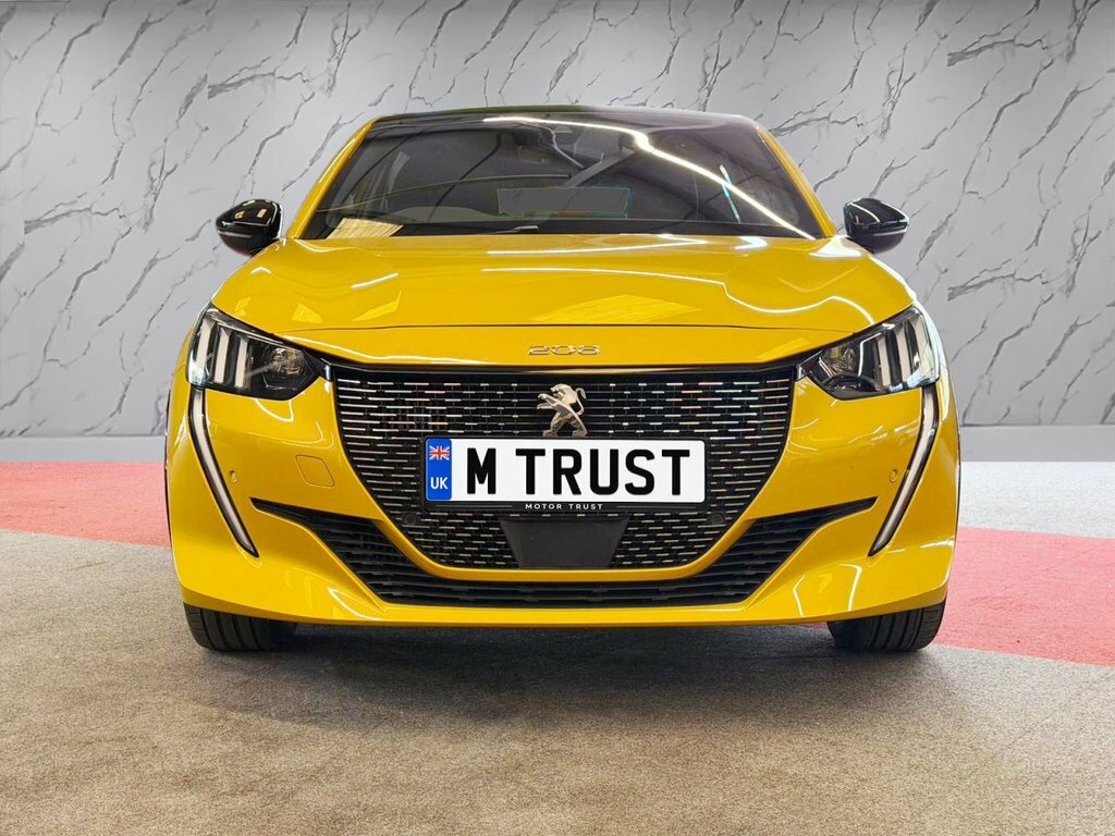 Peugeot 208 1.2L Gt FY71VJJ Yellow #3