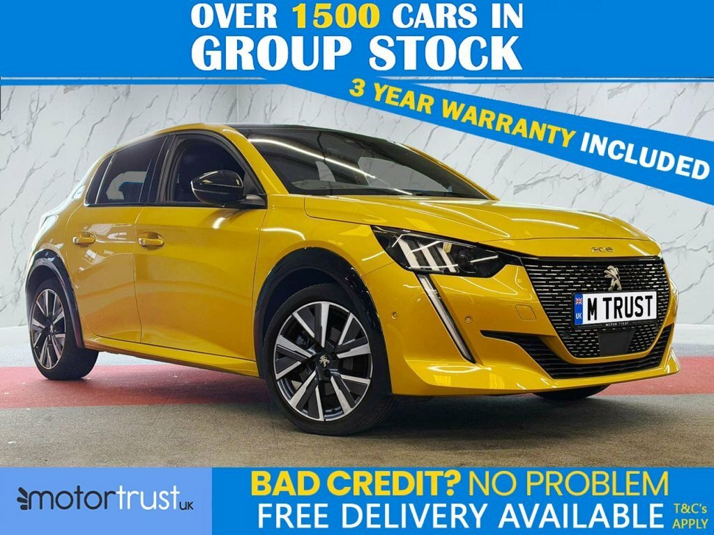 Peugeot 208 1.2L Gt Yellow