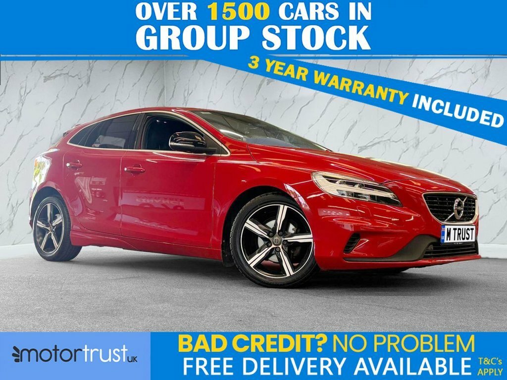 Volvo V40 2L R-design Nav Plus Red