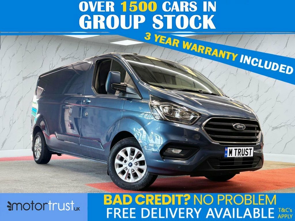 Ford Transit Custom 2L Limited Blue