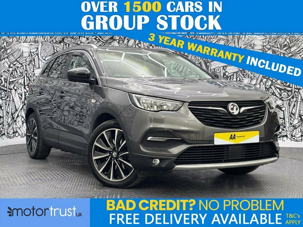 Vauxhall Grandland X 1.6L Business Edition Nav DS70HJX Grey