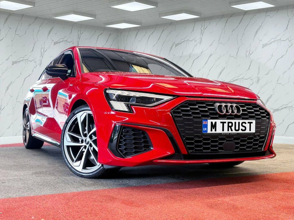 Audi A3 Hatchback SW70UXR Red #2