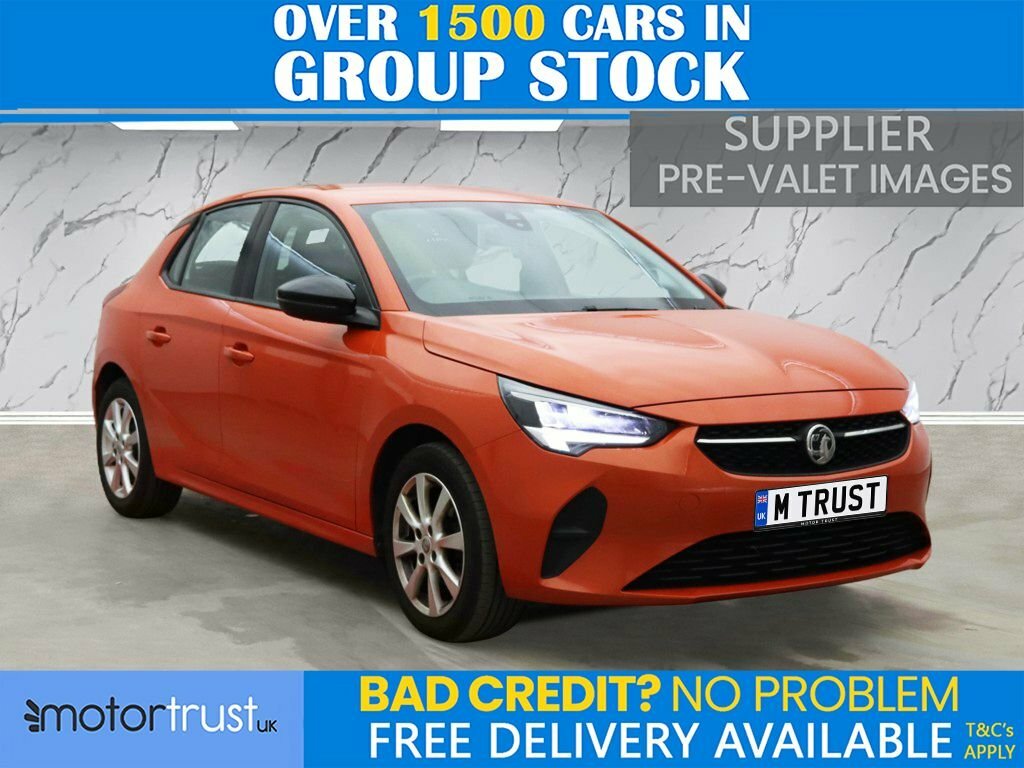 Vauxhall Corsa 1L Design Orange