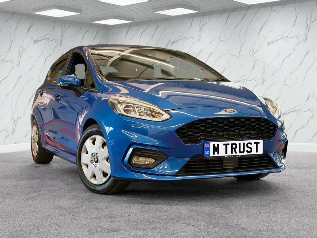 Ford Fiesta 1L St-line OV69TTZ Blue #2