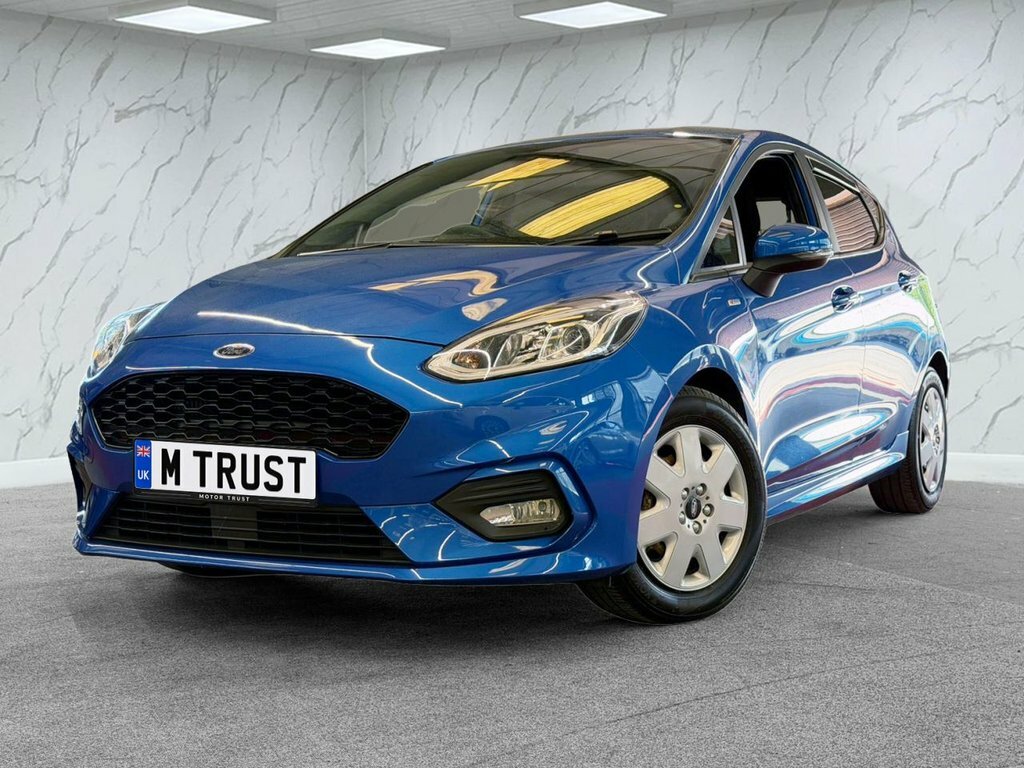 Ford Fiesta 1L St-line OV69TTZ Blue #5