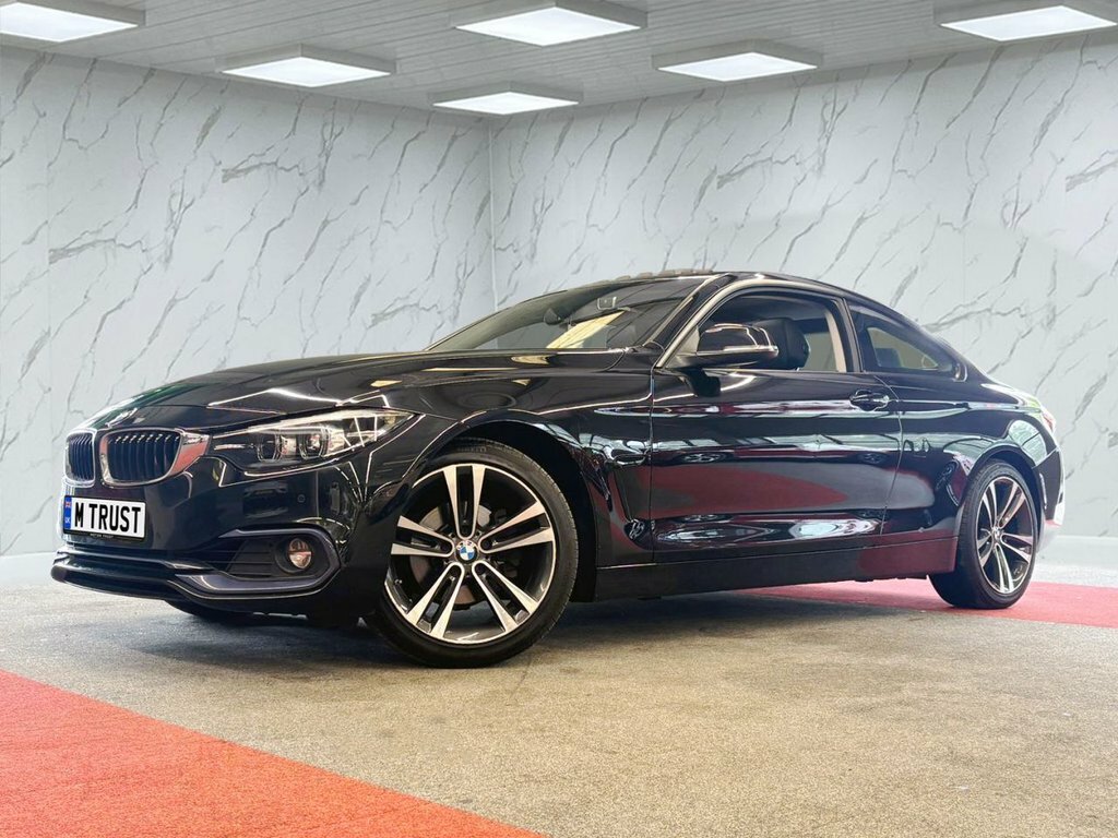 BMW 4 Series Gran Coupe 2L Sport Black #4