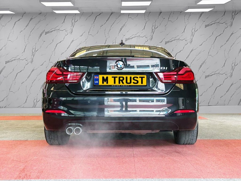 BMW 4 Series Gran Coupe 2L Sport Black #6