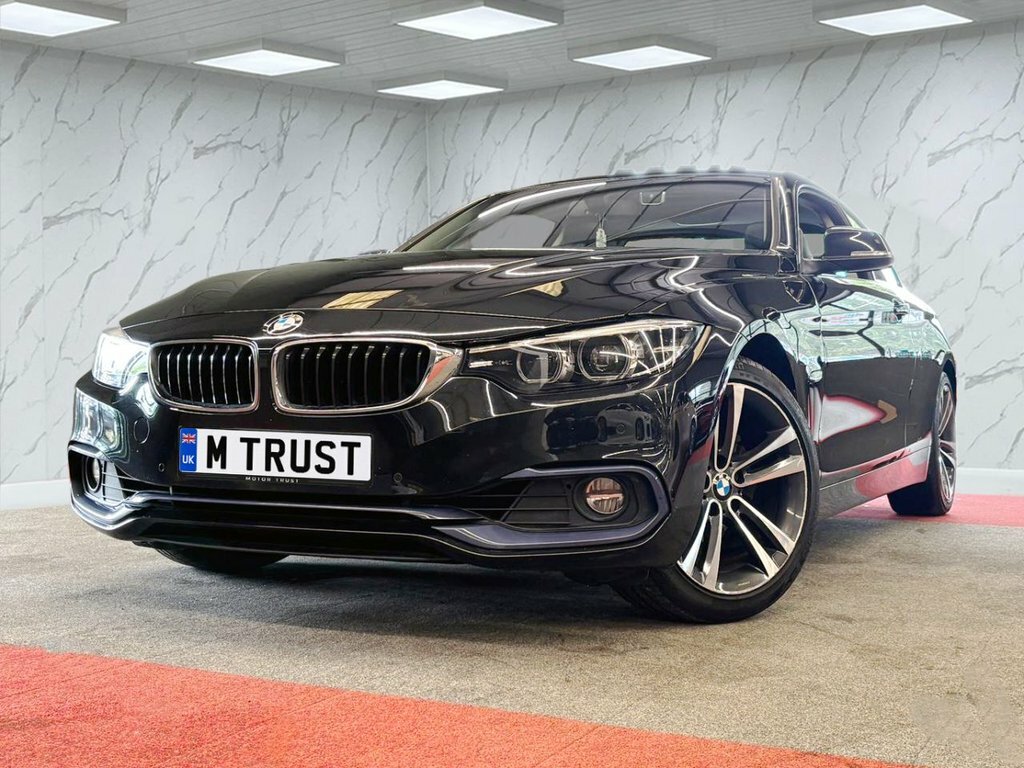 BMW 4 Series Gran Coupe 2L Sport Black #3