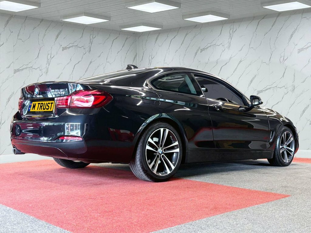 BMW 4 Series Gran Coupe 2L Sport Black #5