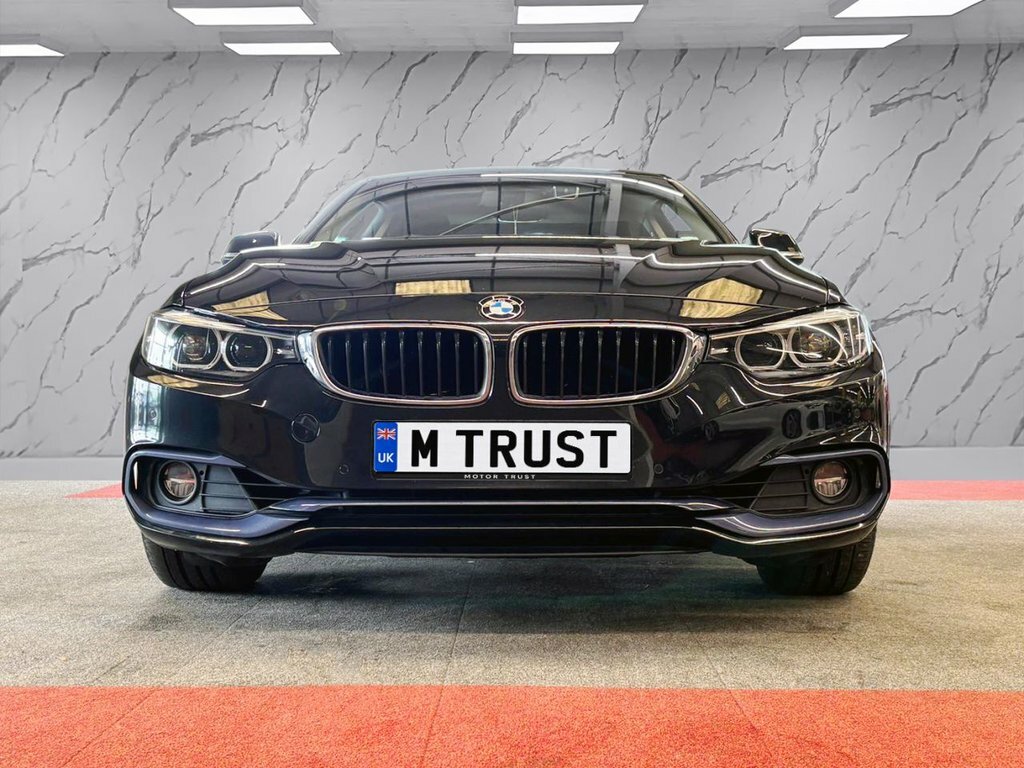 BMW 4 Series Gran Coupe 2L Sport Black #2