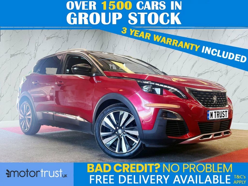 Peugeot 3008 1.6L Gt Line Premium Red