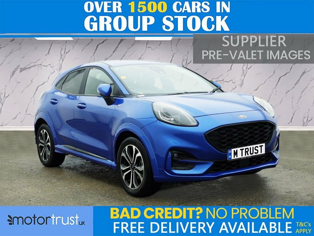 Ford Puma 1L St-line Blue