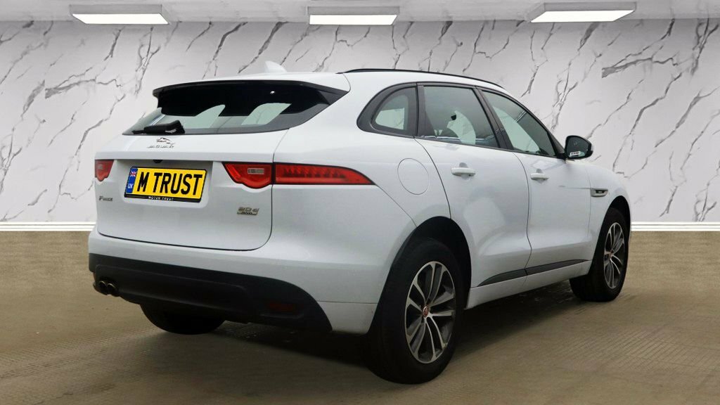 Jaguar F-Pace 2L R-sport SE19OJR White #4