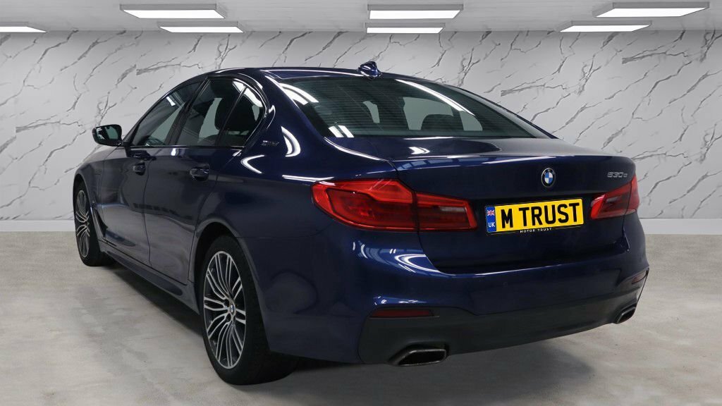BMW 5 Series 2L M Sport NK19NHG Blue #2