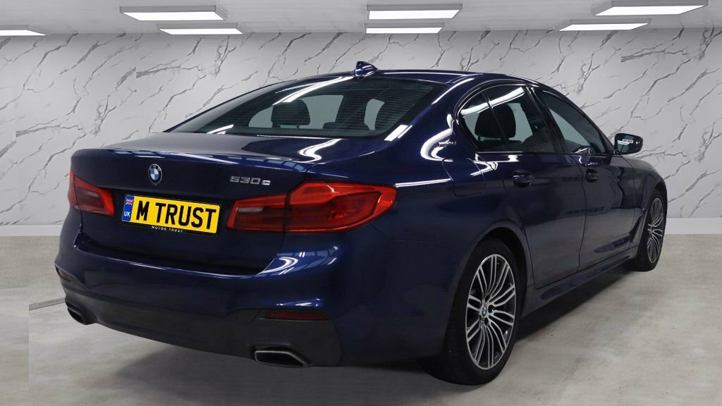 BMW 5 Series 2L M Sport NK19NHG Blue #3