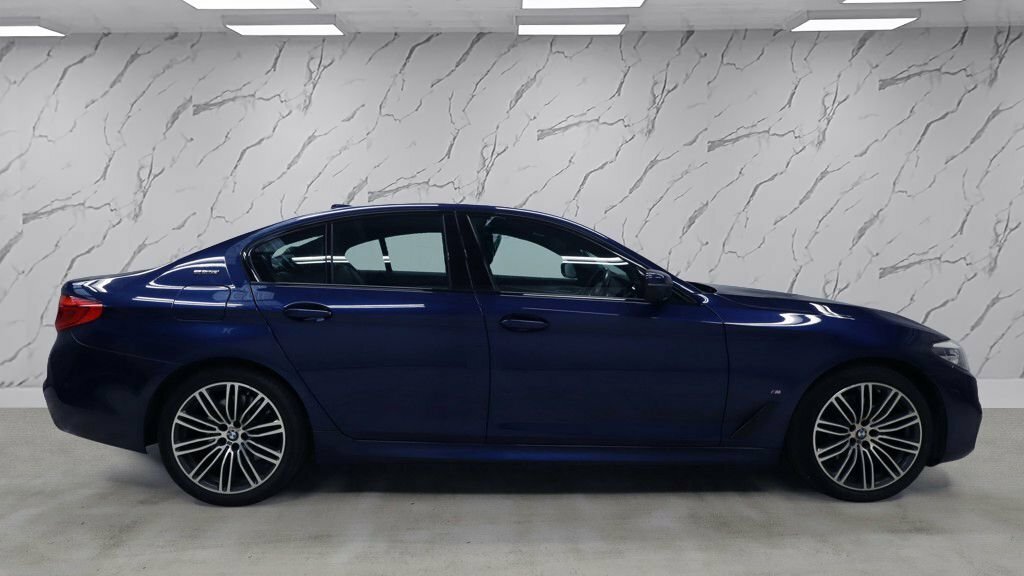 BMW 5 Series 2L M Sport NK19NHG Blue #4