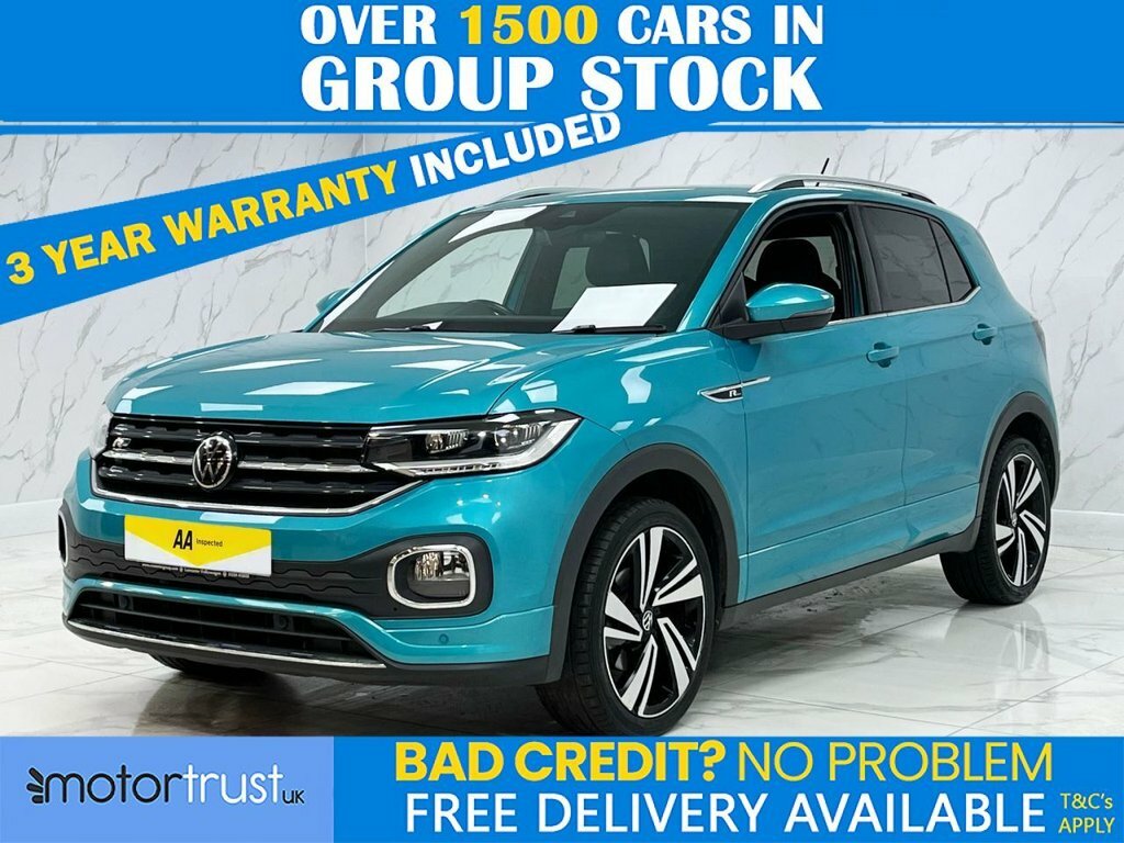 Volkswagen T-Cross 1L R-line Blue