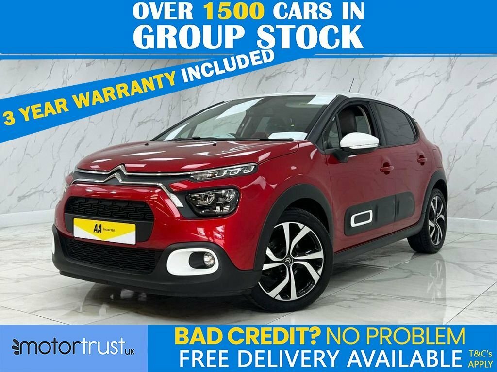 Citroen C3 1.2L Shine Plus Red
