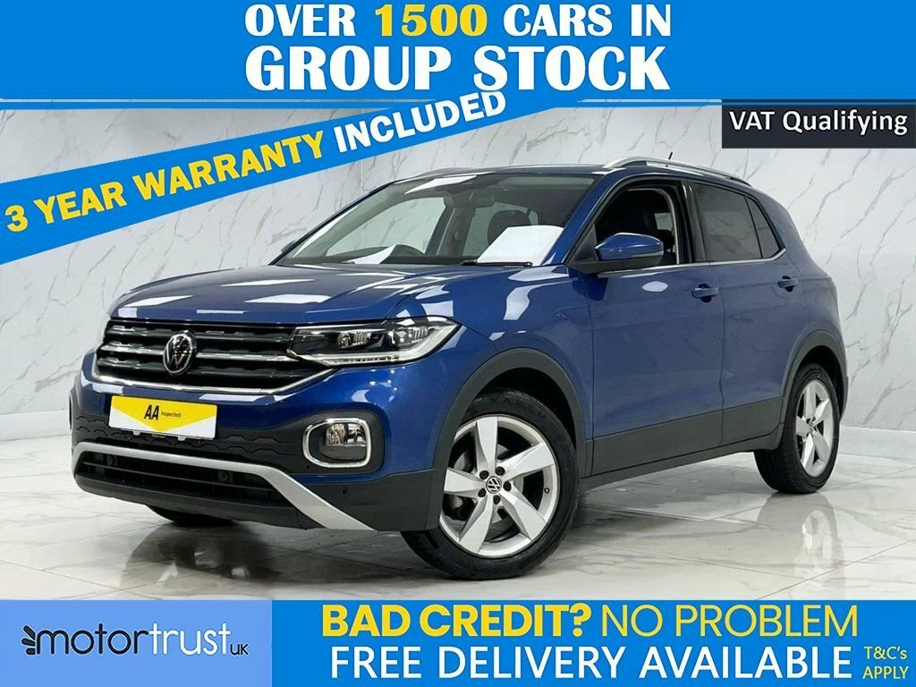 Volkswagen T-Cross 1L Sel Blue