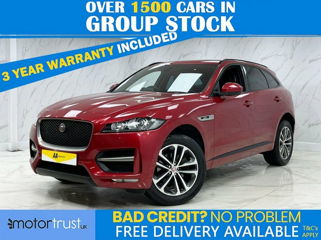 Jaguar F-Pace 2L R-sport Red