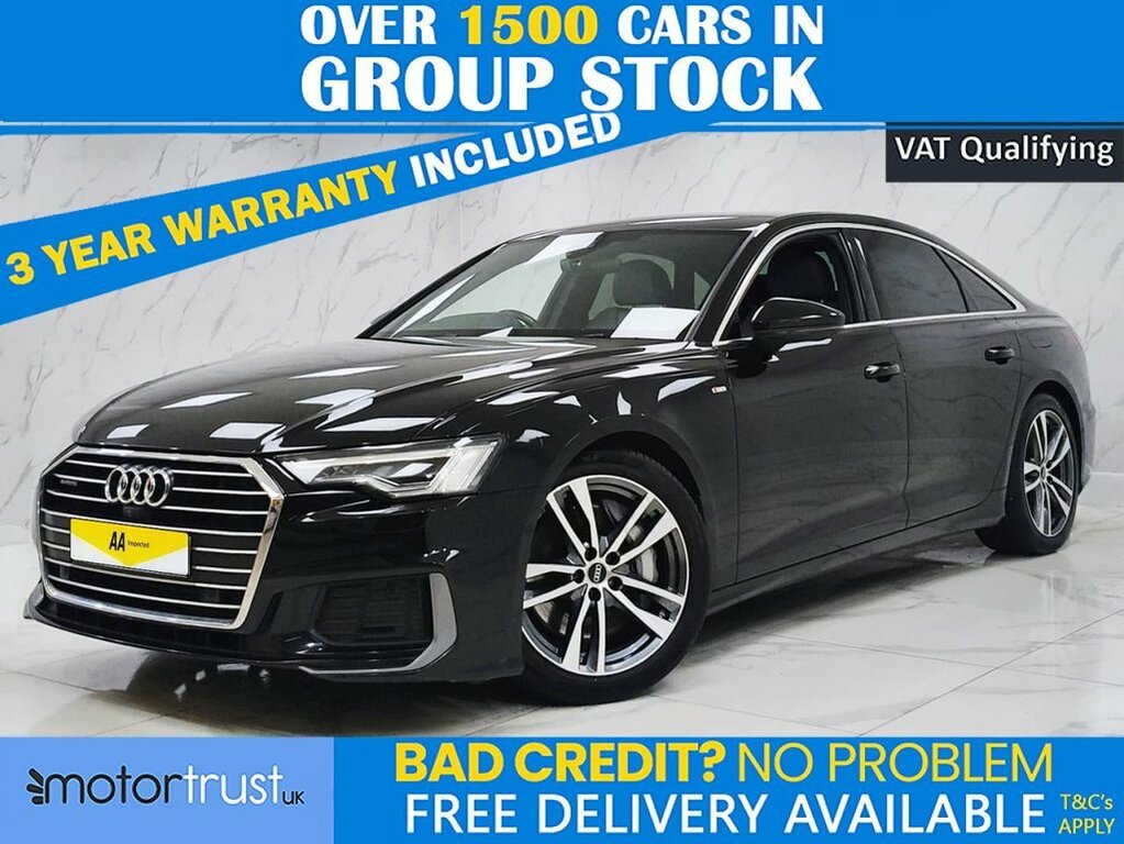 Audi A6 Saloon 2L S Line Black