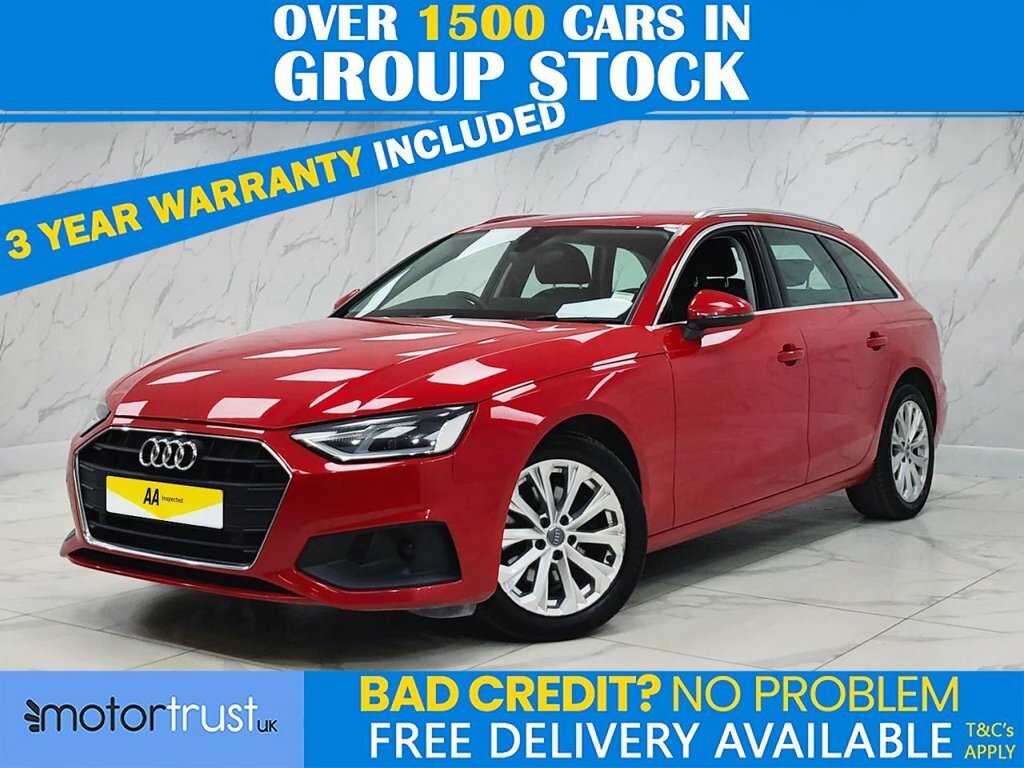 Audi A4 Avant 2L Technik Red