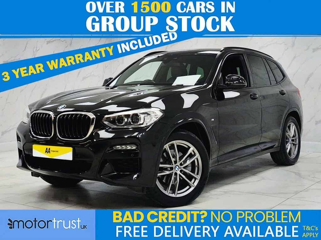 BMW X3 2L M Sport Black