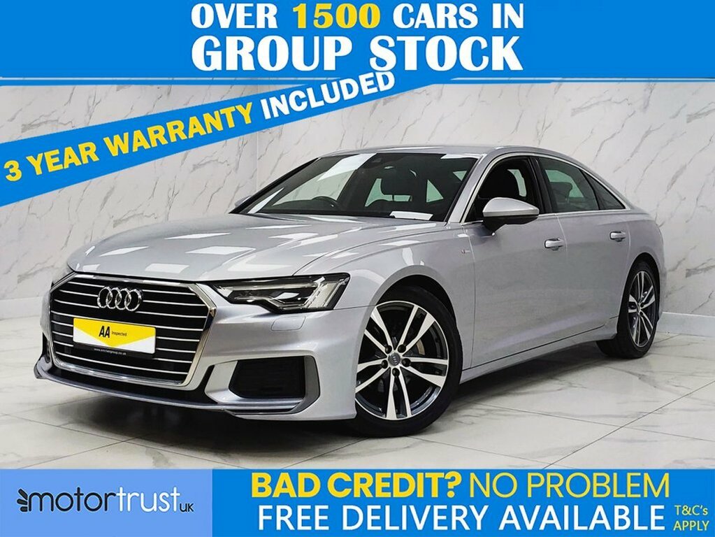 Audi A6 Saloon 2L S Line Silver