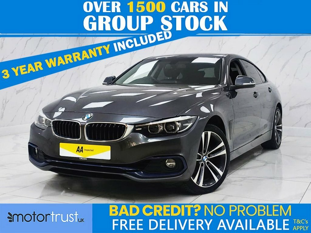 BMW 4 Series Gran Coupe 2L Sport Grey