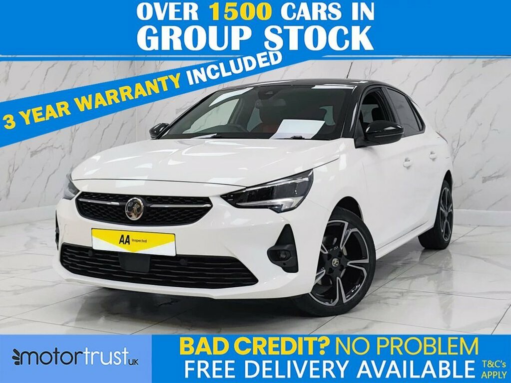 Vauxhall Corsa 1.2L Sri Edition LM22VXO White
