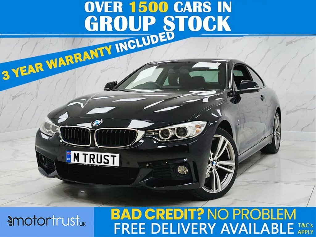 BMW 4 Series Gran Coupe 2L M Sport Black