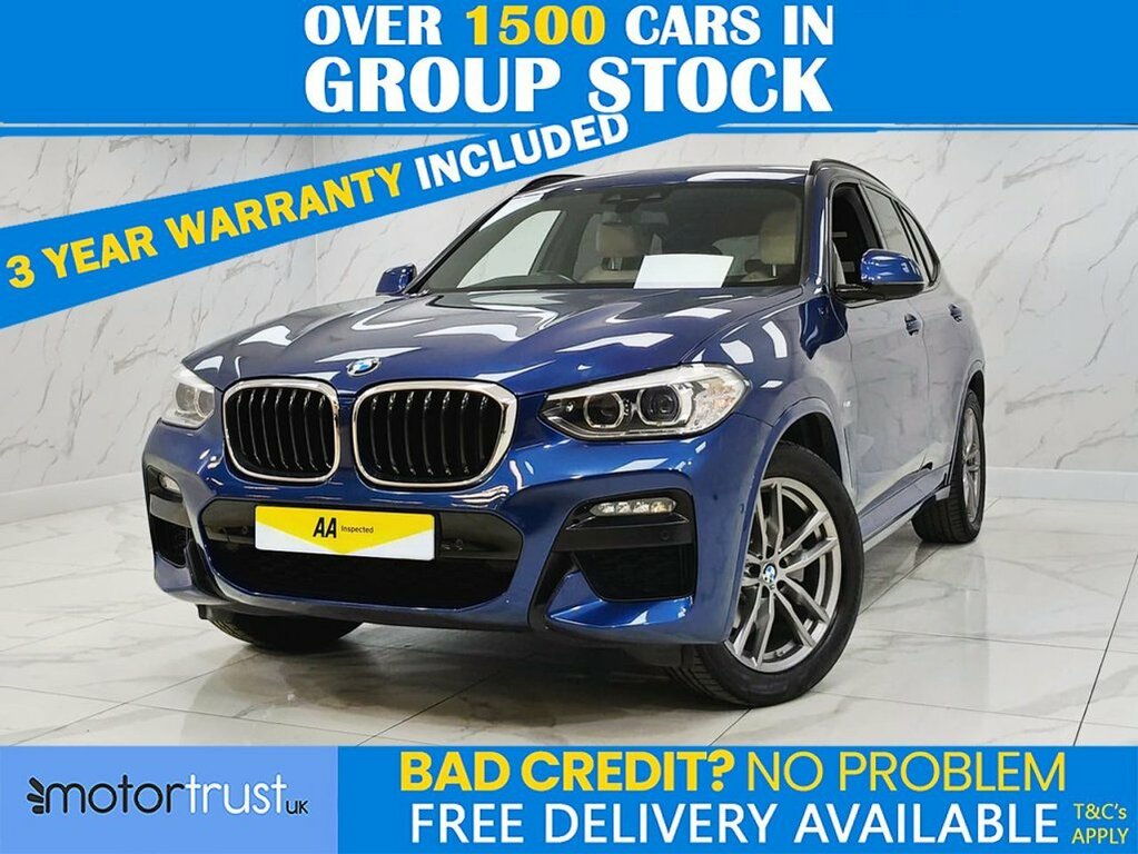 BMW X3 2L M Sport Blue