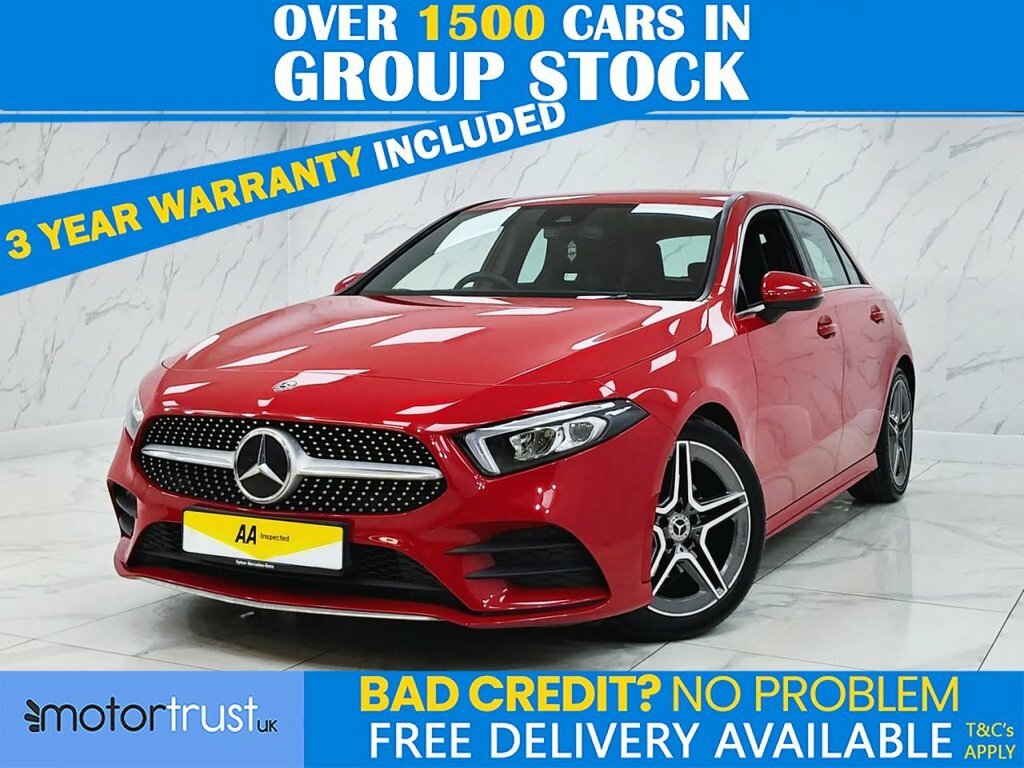 Mercedes-Benz A Class 1.3L Amg Line Red