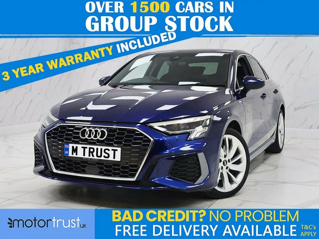 Audi A3 1L S Line Blue