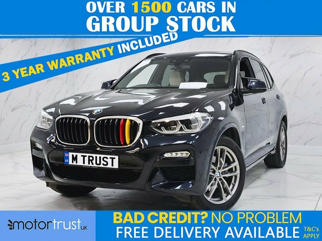 BMW X3 2L M Sport Black