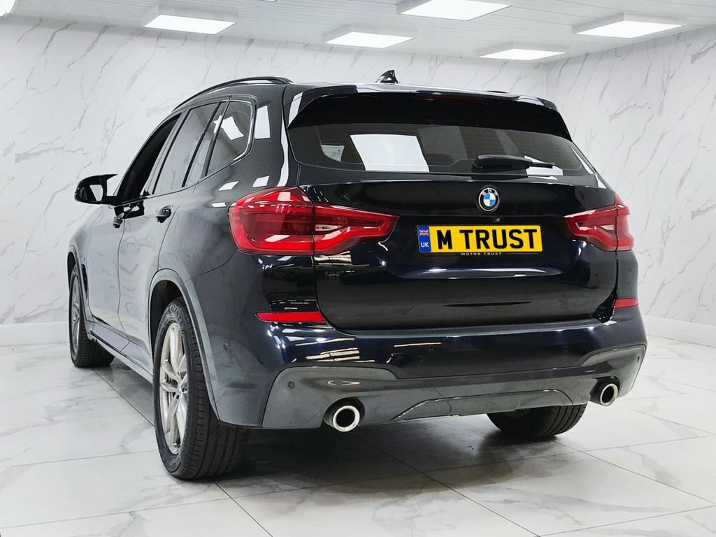 BMW X3 2L M Sport LD69FOM Black #6