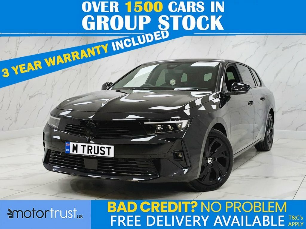 Vauxhall Astra 1.2L Gs Black