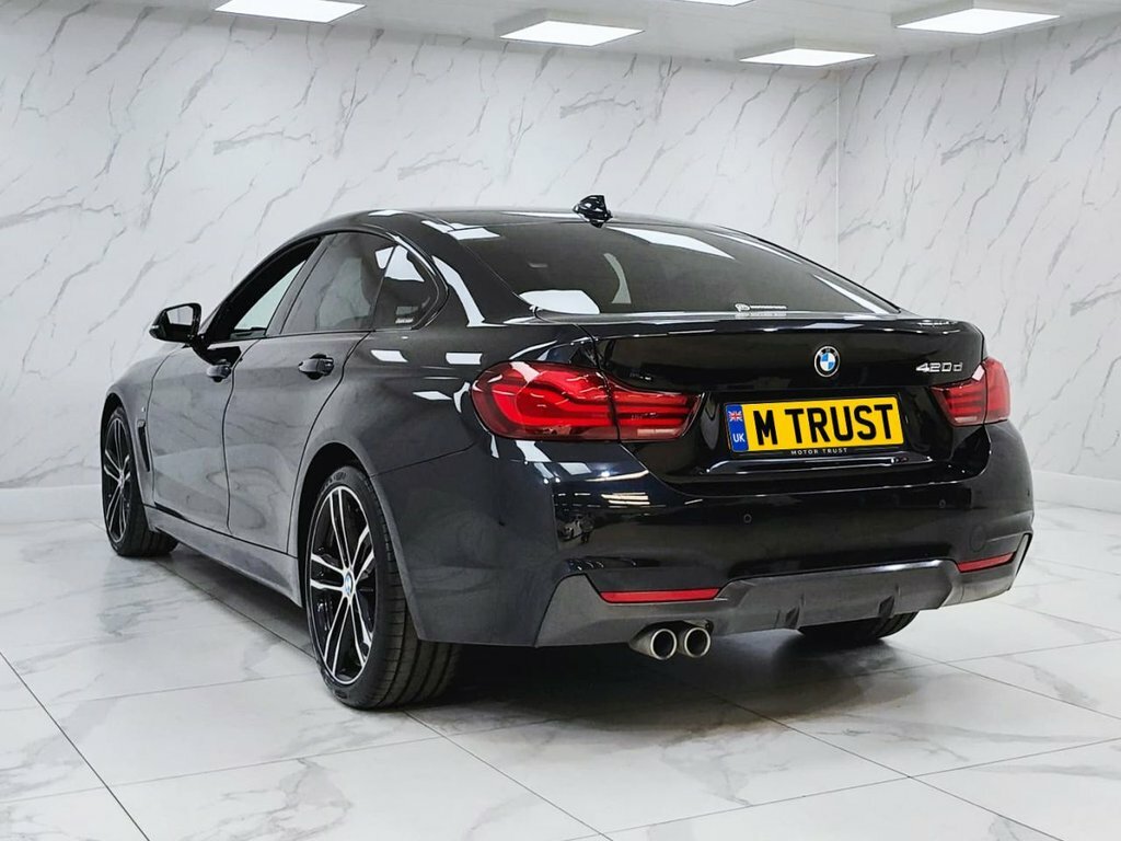 BMW 4 Series Gran Coupe 2L M Sport Black #6