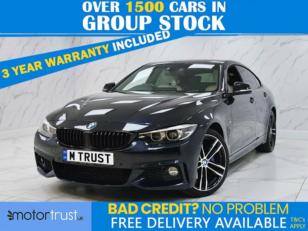 BMW 4 Series Gran Coupe 2L M Sport Black