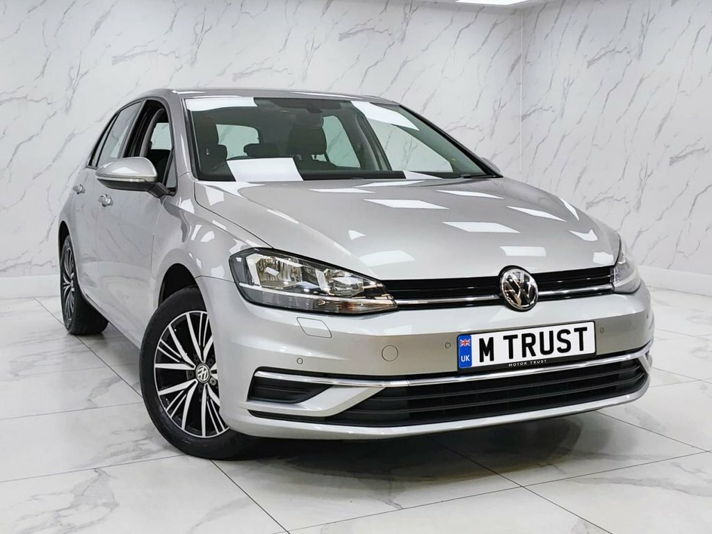 Volkswagen Golf 1L Se Nav Silver #4
