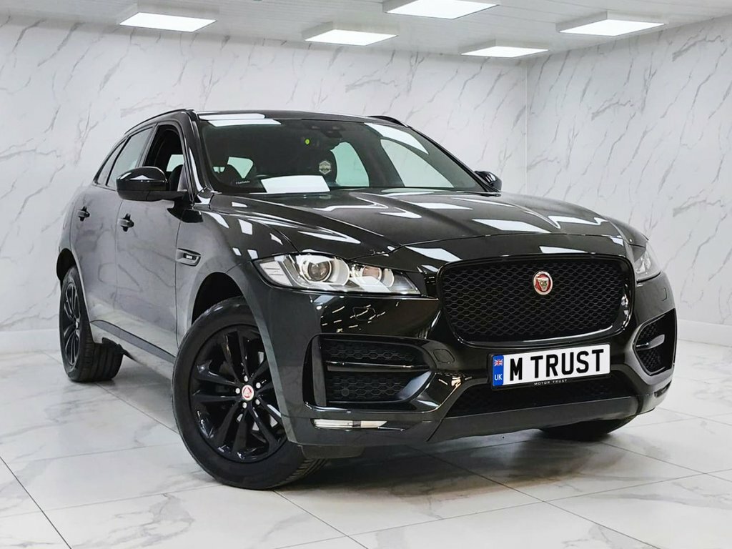 Jaguar F-Pace 2L R-sport YS68XOM Black #4