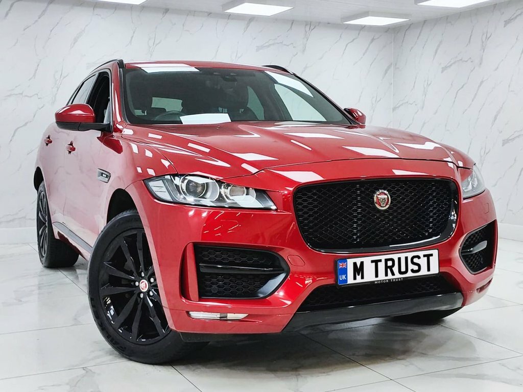 Jaguar F-Pace 2L R-sport SC68VKJ Red #4