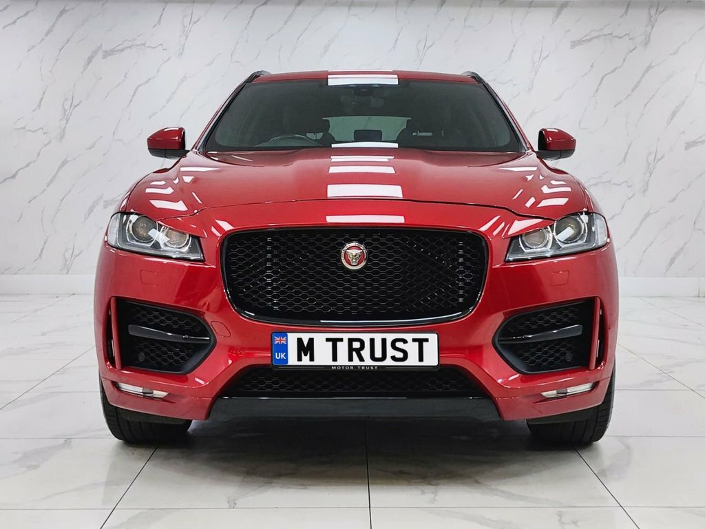Jaguar F-Pace 2L R-sport SC68VKJ Red #3