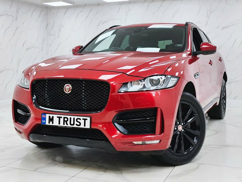 Jaguar F-Pace 2L R-sport SC68VKJ Red #2