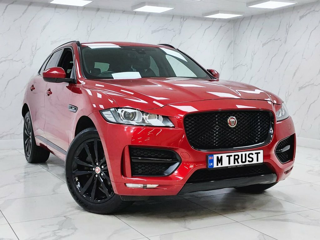 Jaguar F-Pace 2L R-sport SC68VKJ Red #5