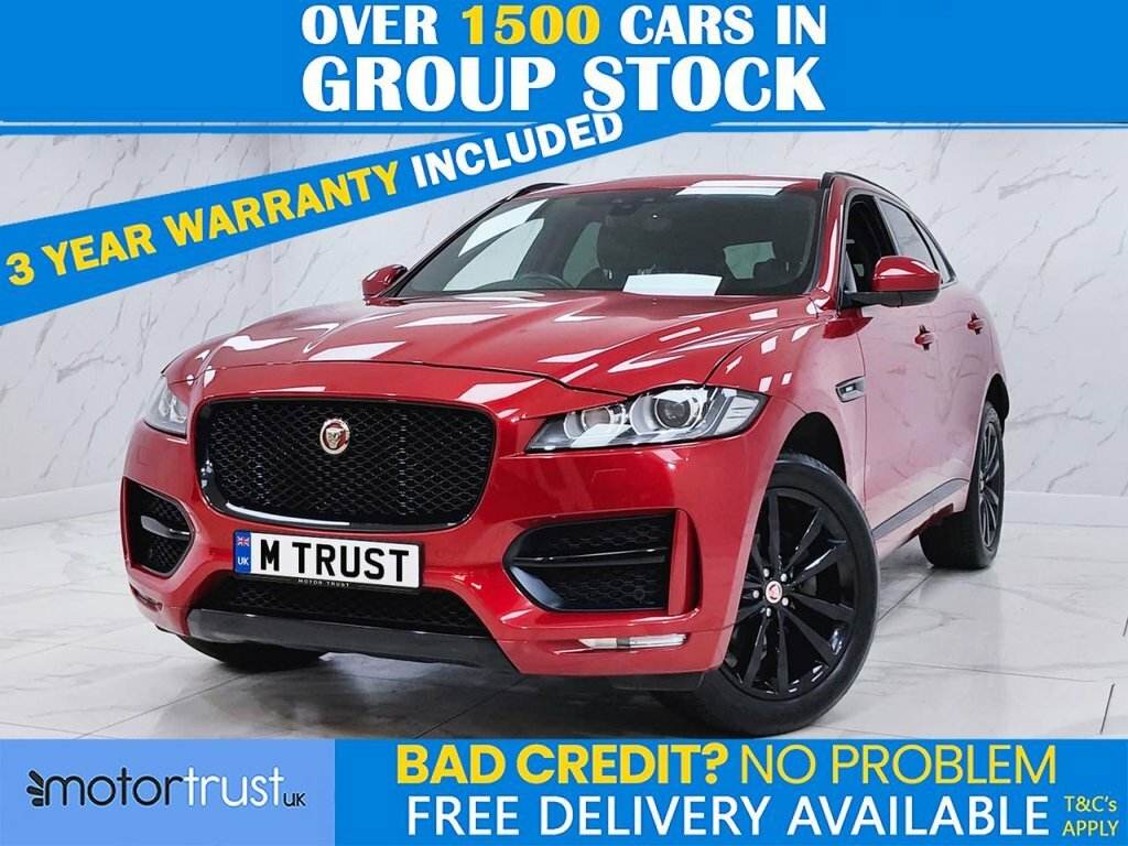 Jaguar F-Pace 2L R-sport Red