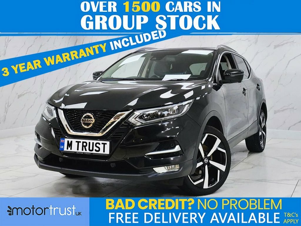 Nissan Qashqai 1.3L Tekna VT19GRZ Black