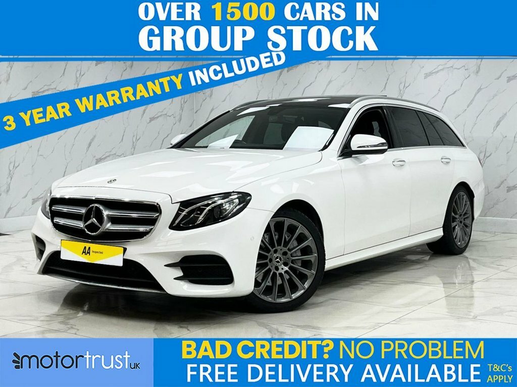 Mercedes-Benz E Class 2L Amg Line White